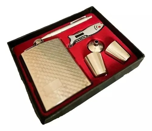 Miniatura 3 de Licorera Whiskera 8 Oz Acero Inoxidable